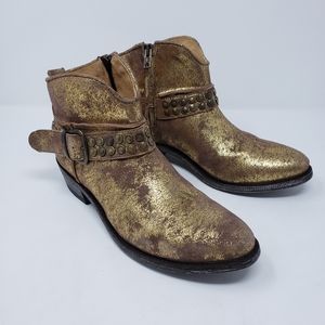 FIVE WORLDS| Serene Western Leather Boot
